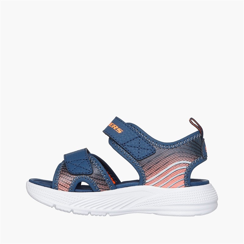 SKECHERS Drenge Microspec Vandstænk Sandaler Navy - Billede 5
