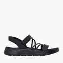 SKECHERS Dame Go Walk Flex Sandaler Sort
