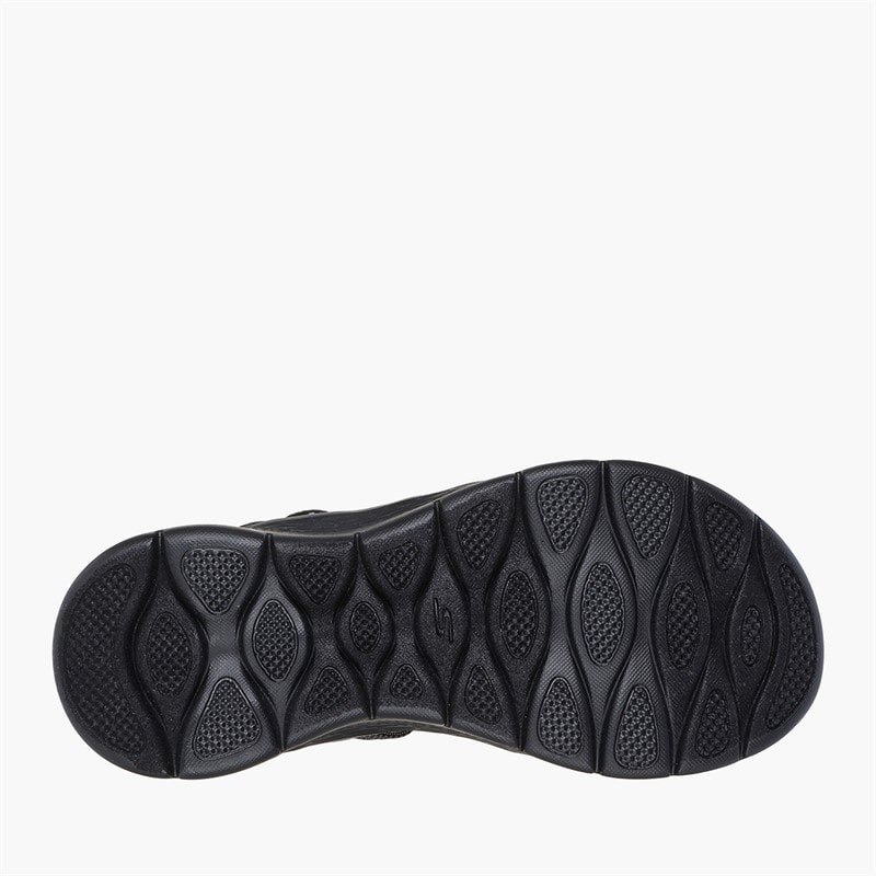 SKECHERS Dame Go Walk Flex Sandaler Sort - Billede 2