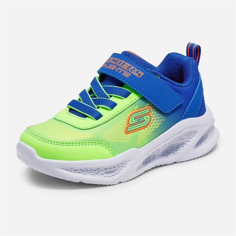 SKECHERS SPORT SKECHERS Drenge Meteor-Lys Krendox Sneakers Blå - Billede 3
