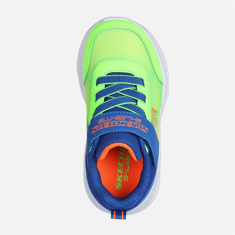 SKECHERS SPORT SKECHERS Drenge Meteor-Lys Krendox Sneakers Blå - Billede 4