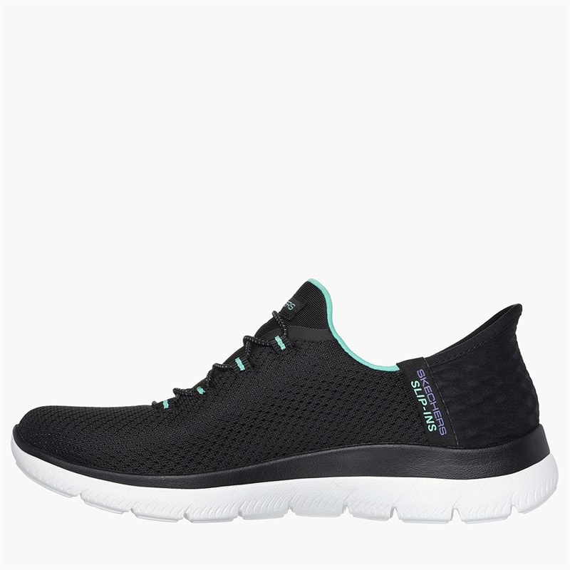 SKECHERS Dame Slip In Summits Sneakers Sort - Billede 5