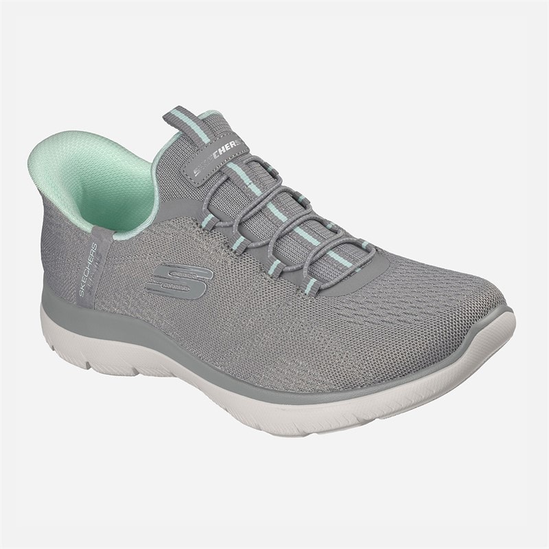 SKECHERS SPORT SKECHERS Dame Summits Slip-Ins Dream Chaser Sneakers Gray - Billede 3