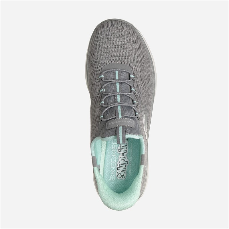 SKECHERS SPORT SKECHERS Dame Summits Slip-Ins Dream Chaser Sneakers Gray - Billede 4