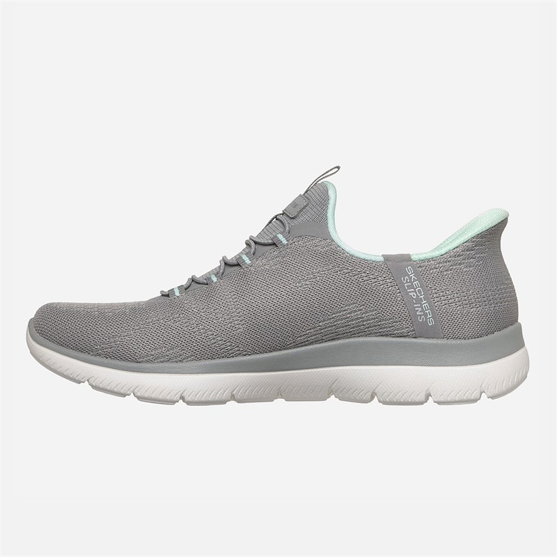 SKECHERS SPORT SKECHERS Dame Summits Slip-Ins Dream Chaser Sneakers Gray - Billede 5