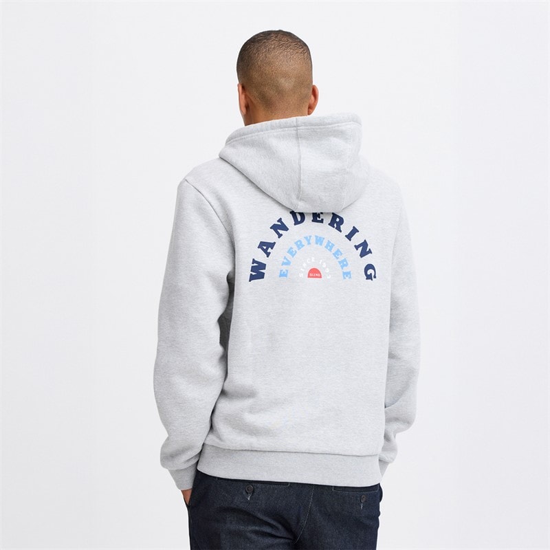 Blend Herre lynlås hoodie Stone Mix - Billede 2