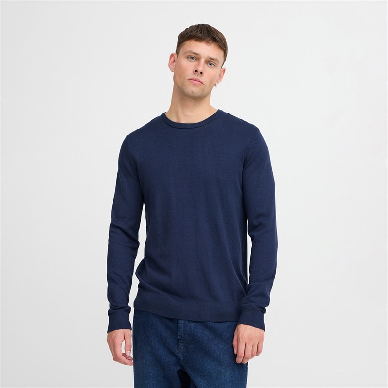 Blend Herre striktrøje Dress Blues - Billede 1