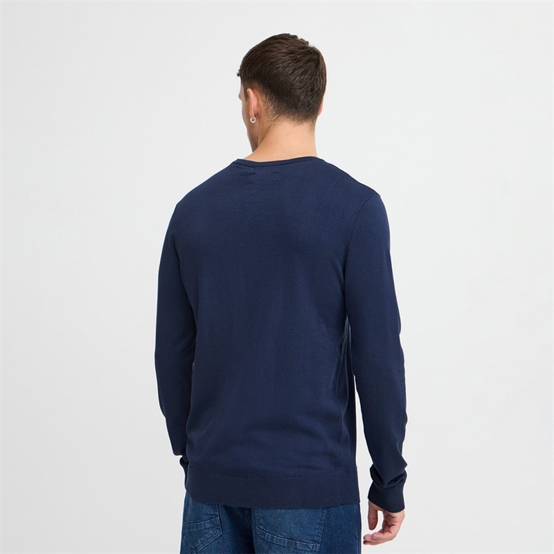 Blend Herre striktrøje Dress Blues - Billede 2