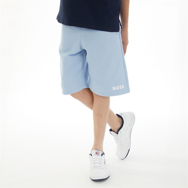 BOSS Drenge Sweat Shorts Lyseblå
