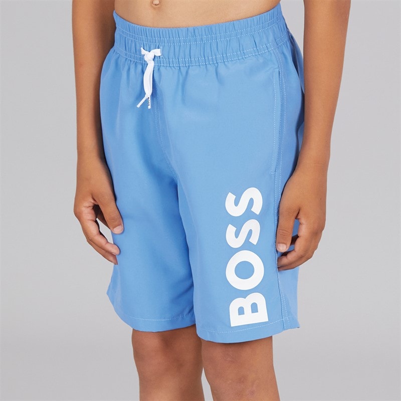 BOSS Drenge Badeshorts Navy - Billede 1