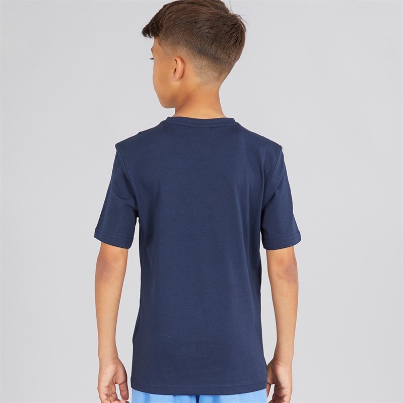 BOSS Drenge T-Shirt Navy - Billede 2