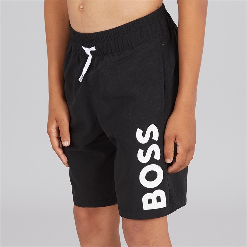 BOSS Drenge Bade Shorts Sort - Billede 1