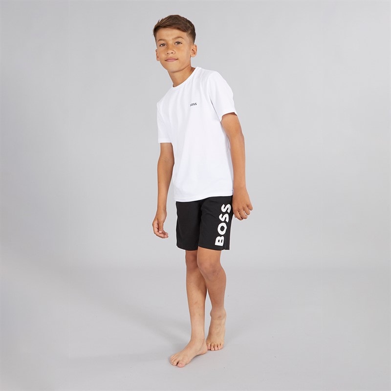BOSS Drenge Bade Shorts Sort - Billede 3