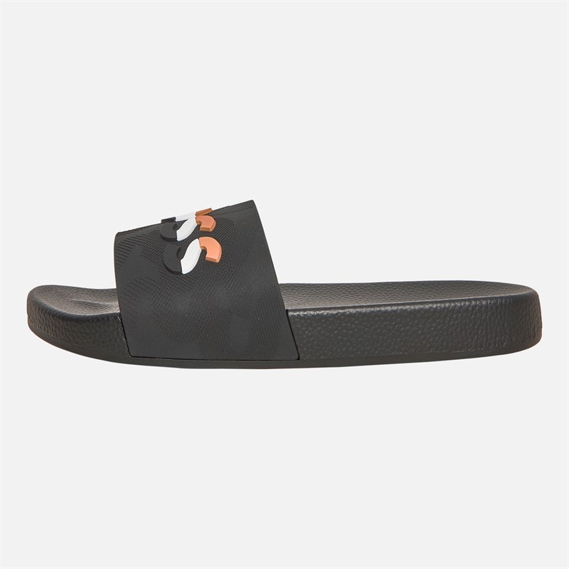 BOSS Junior Drenge Logo Badesandaler Sort - Billede 2