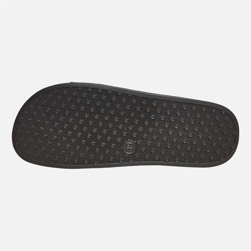 BOSS Junior Drenge Logo Badesandaler Sort - Billede 3