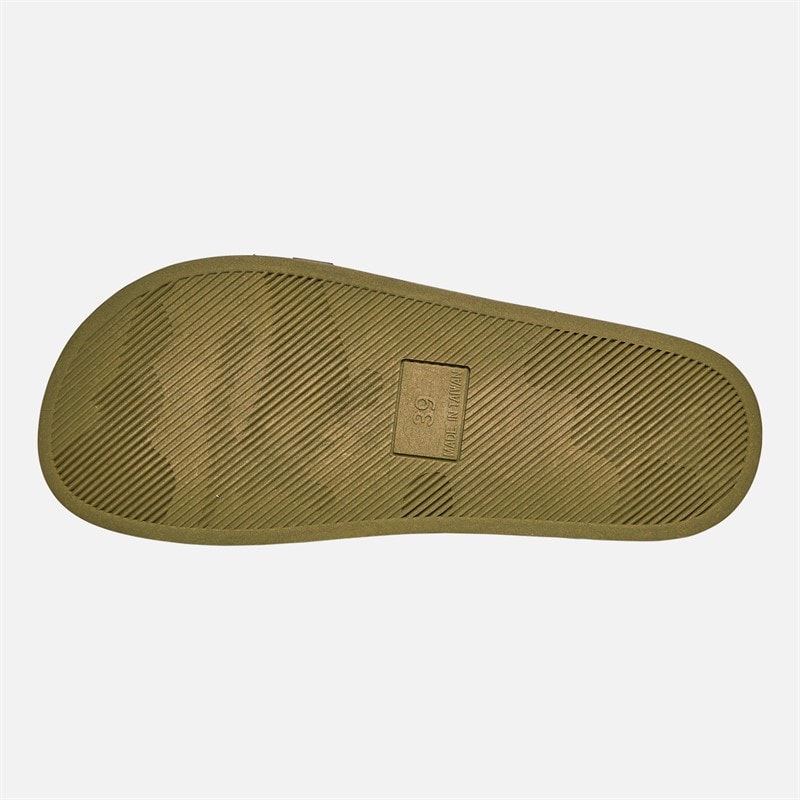 BOSS Junior Drenge Logo Stribe Badesandaler Hvid - Billede 3