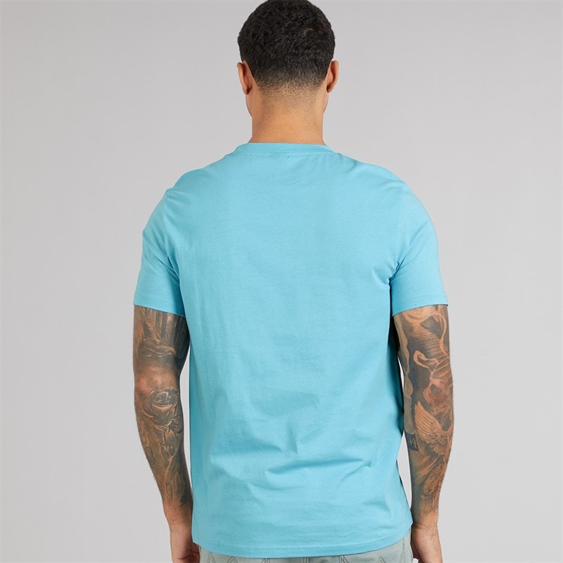 BOSS Herre Stormfisk T-shirt Light/Pastel Blue - Billede 2