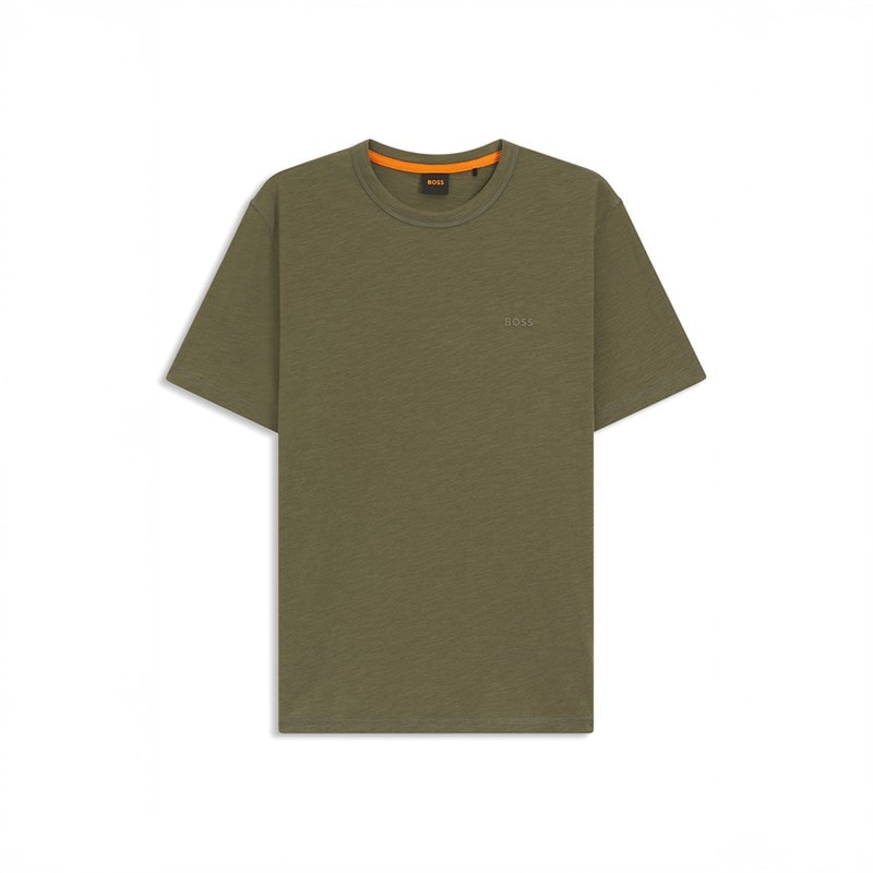 BOSS Herre Tegood T-shirt Open Green - Billede 1