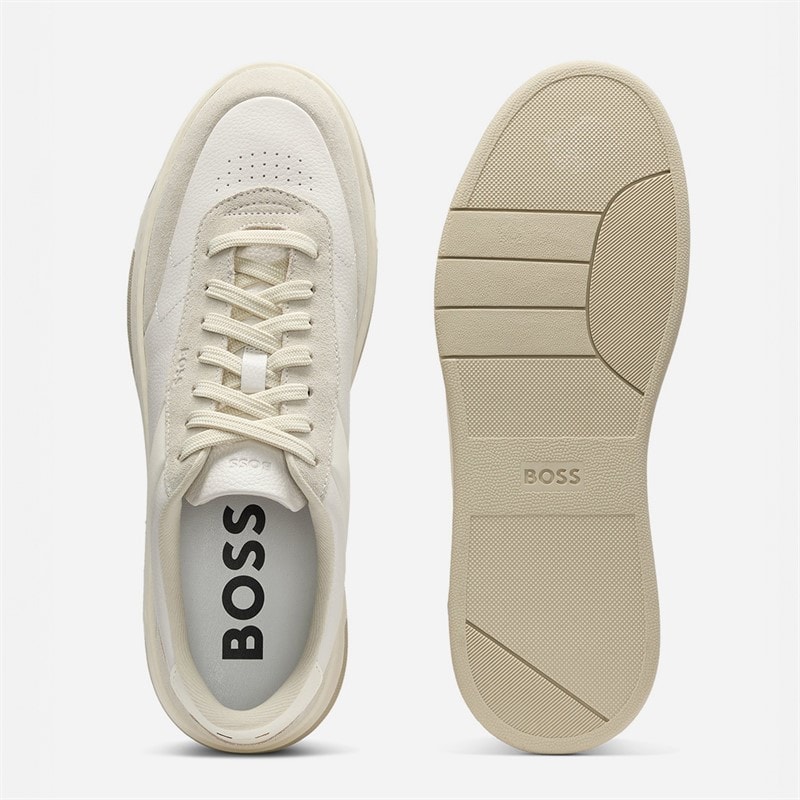 BOSS Herre Baltimore Sneakers Open White - Billede 2