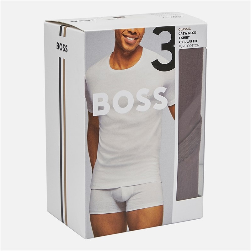 BOSS Herre Tre Pak T-shirts Open Miscellaneous - Billede 2