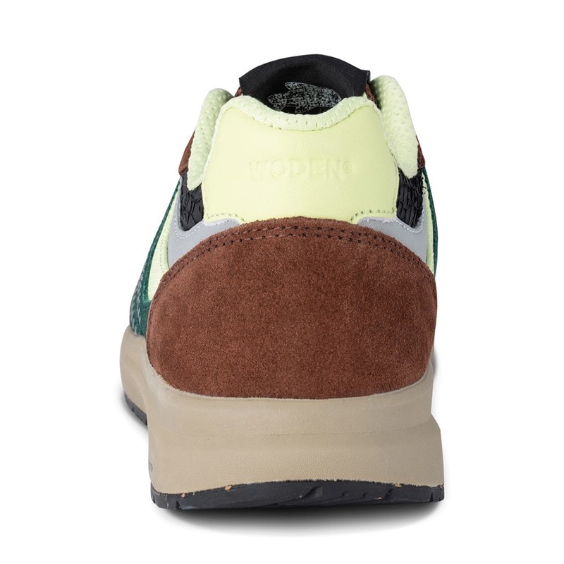 Woden Dame Rigmor Åben Mesh Sneakers 313 Sepia/Dybskov - Billede 3