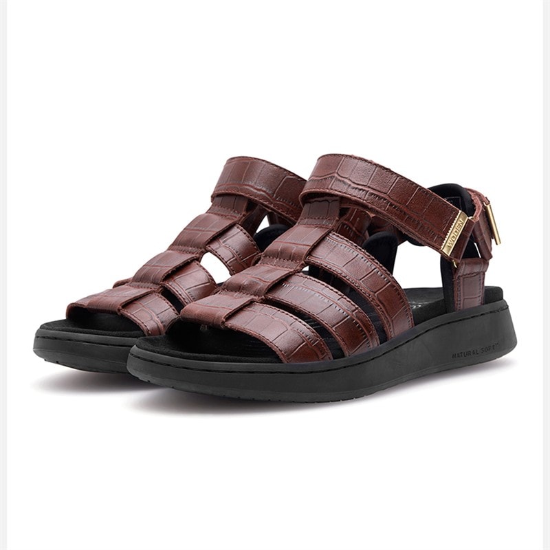 Woden Dame Isabell fisker sandaler 312 Sepia - Billede 4