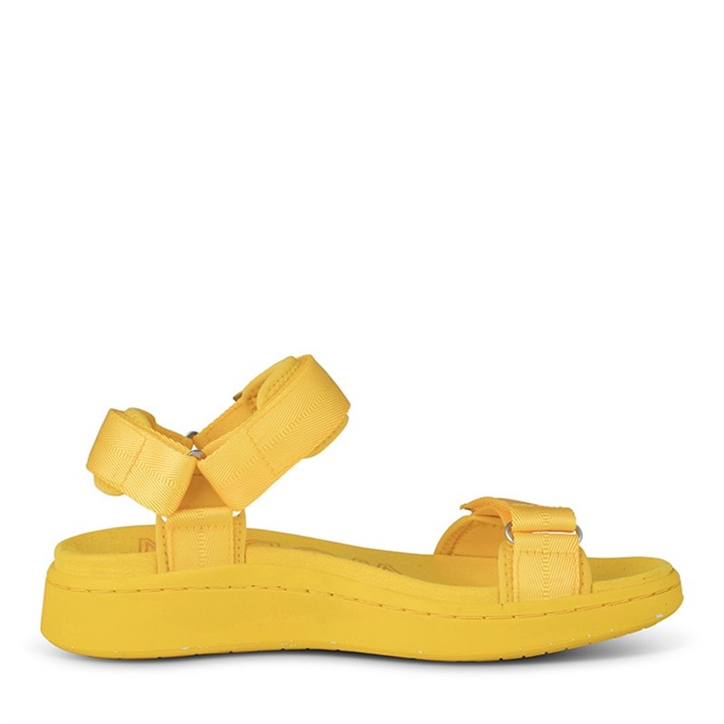 Woden Dame Line Frugt Sandaler 303 Citron - Billede 1