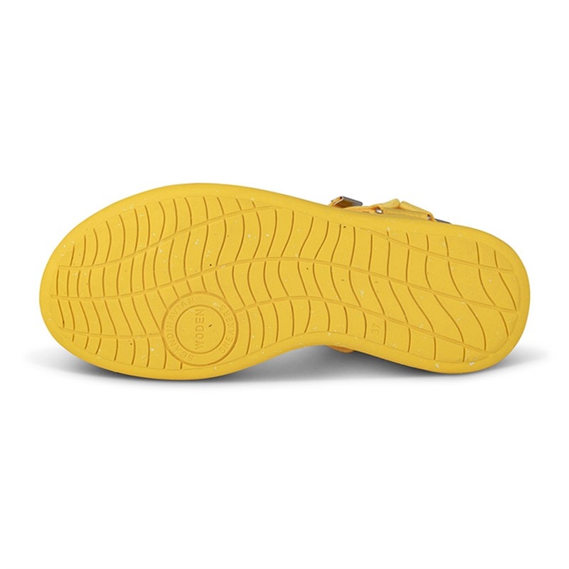 Woden Dame Line Frugt Sandaler 303 Citron - Billede 2