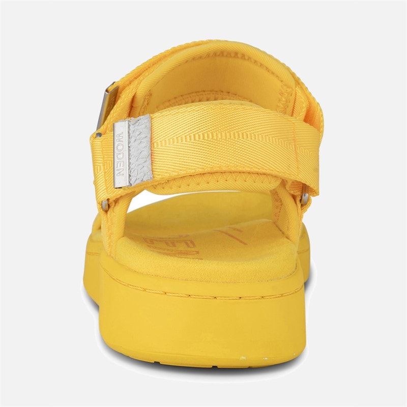Woden Dame Line Frugt Sandaler 303 Citron - Billede 3