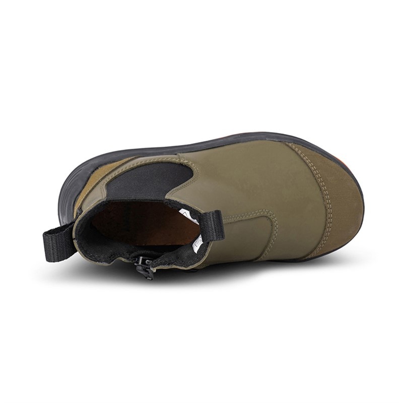 Woden Børn Wodens Silja Gummistøvler 295 Dark Olive - Billede 4