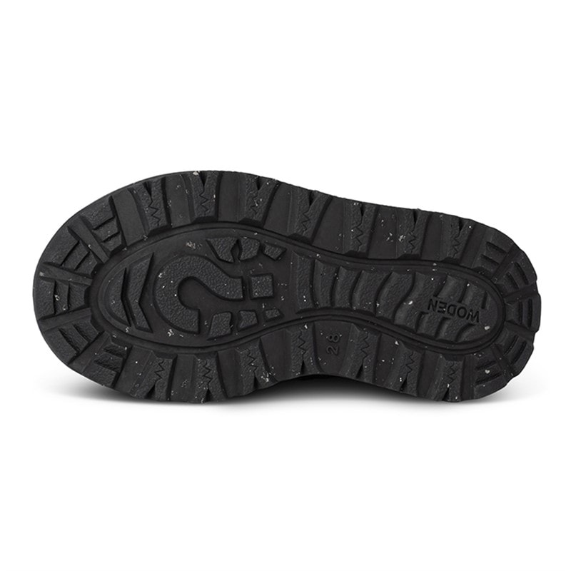 Woden Piger Wodens Silja Glitter Støvler 020 Black - Billede 2