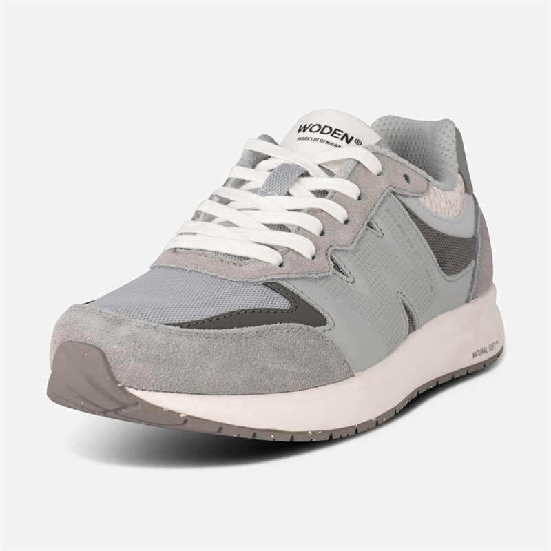 Woden Dame Rigmor Sneakers 072 Grey Multi - Billede 4