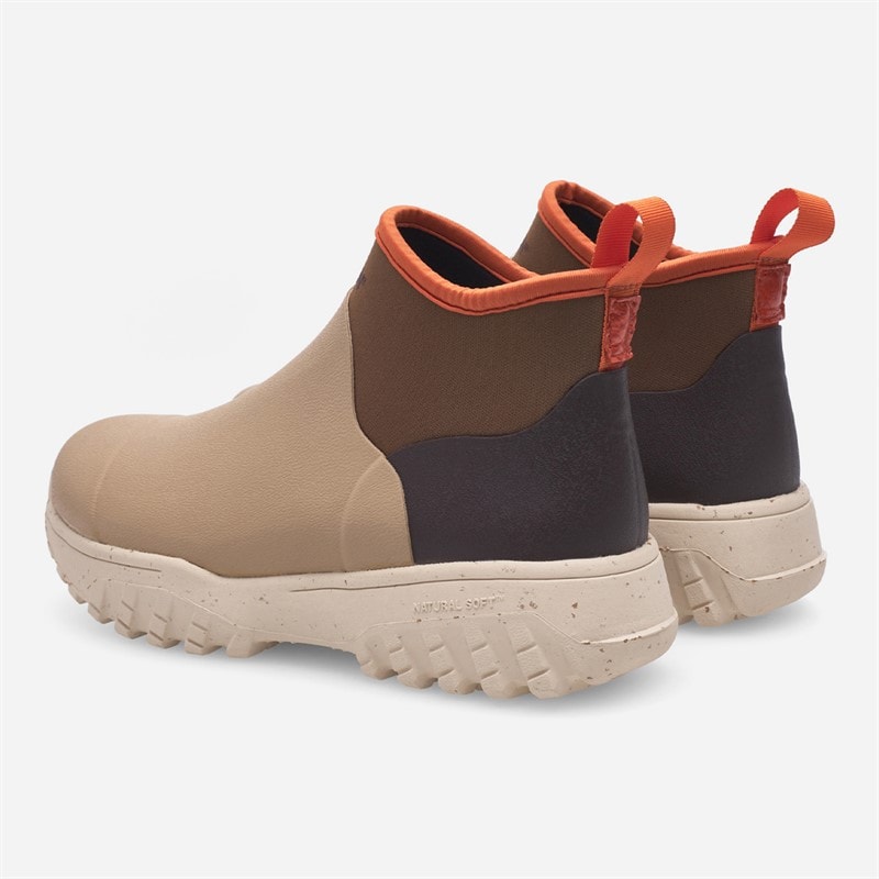 Woden Dame Irene Vandtætte Gummistøvler 259 Coffee Cream Multi - Billede 3
