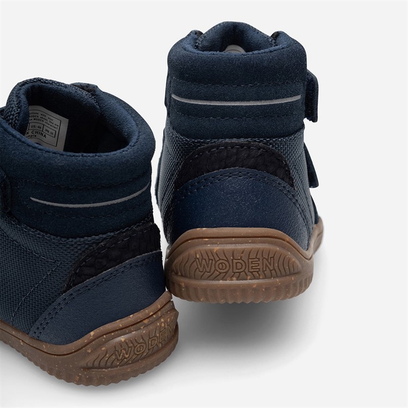 Woden Børn Tristan II Støvler 010 Navy - Billede 4