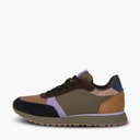 Woden Damesko Ronja Sneakers 214 Dark Olive/Orchid