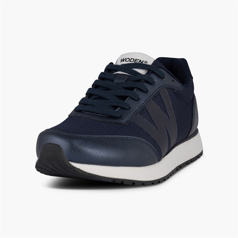 Woden Dame Sonja Sneakers 009 Dark Navy - Billede 4