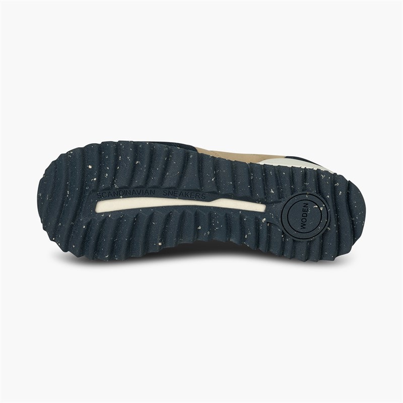 Woden Dame Ronja Plateau Sneakers 154 Navy Multi - Billede 2
