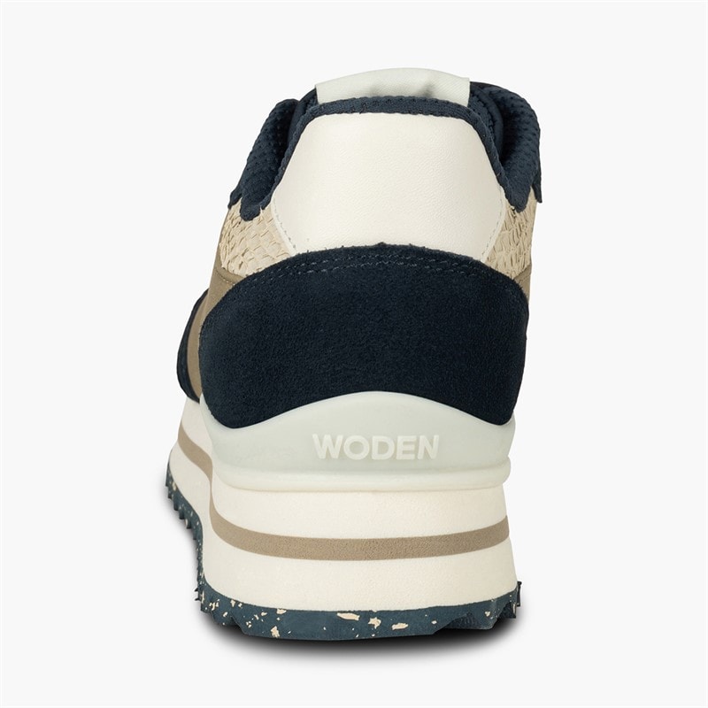 Woden Dame Ronja Plateau Sneakers 154 Navy Multi - Billede 3