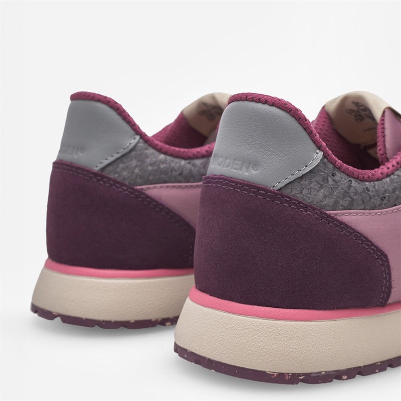 Woden Dame Ronja Sneakers 256 Old Rose Multi - Billede 4