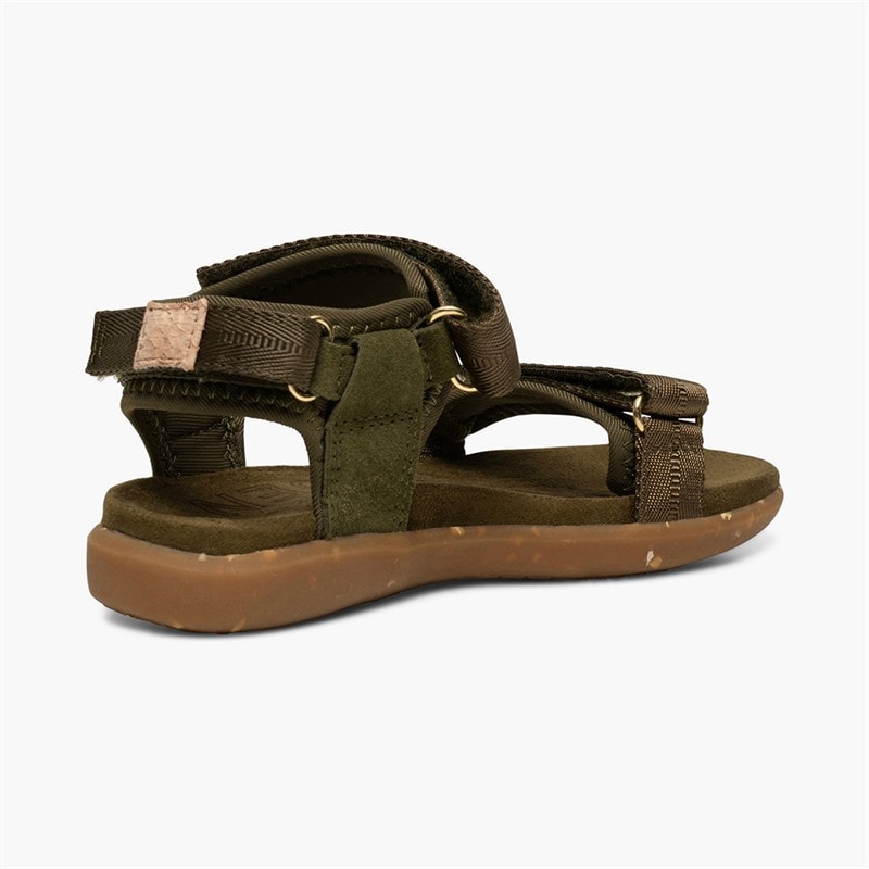 Woden Børne Cirkeline sandaler 295 Dark Olive - Billede 5