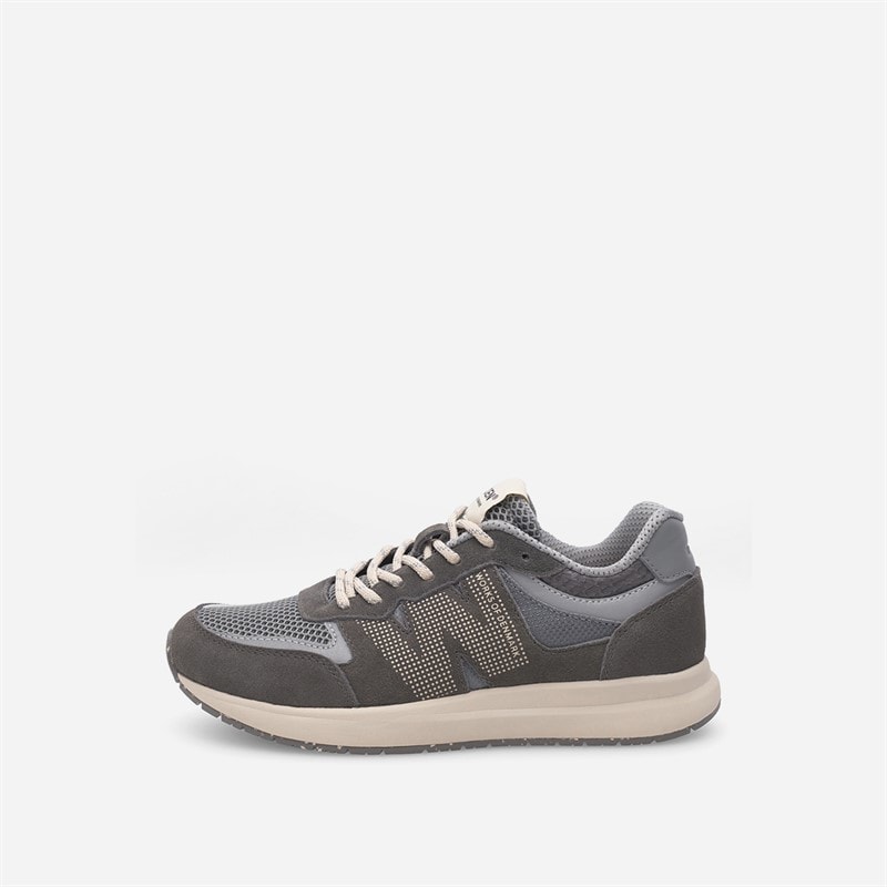Woden Dame Rigmor Åbent Mesh Sneakers 051 Dark Grey