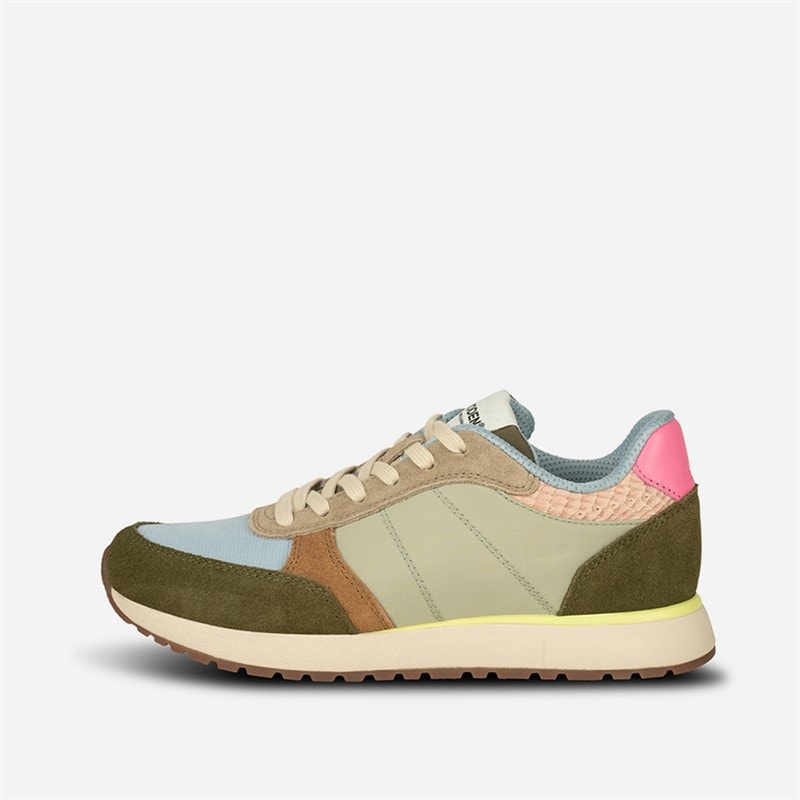 Woden Damesko Ronja Sneakers 189 Stone Multi