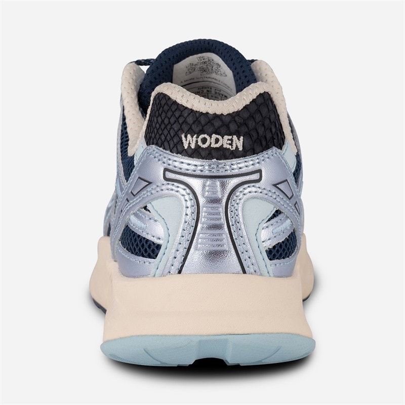 Woden Piger Josephine Sneakers 322 Isblå/Mørkeblå - Billede 3