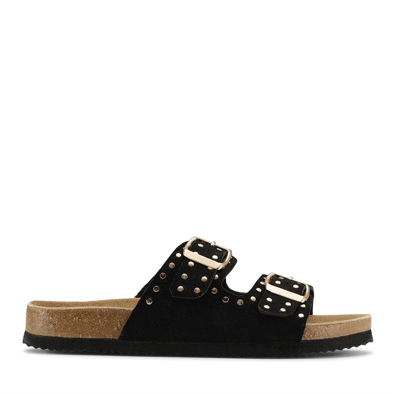 CPH Comfort Dame Bio Rivet Sandaler Sort - Billede 1