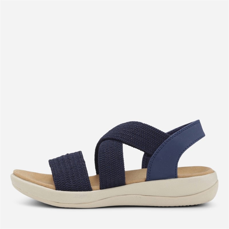 CPH Comfort Damsko med bred elastik Navy - Billede 1