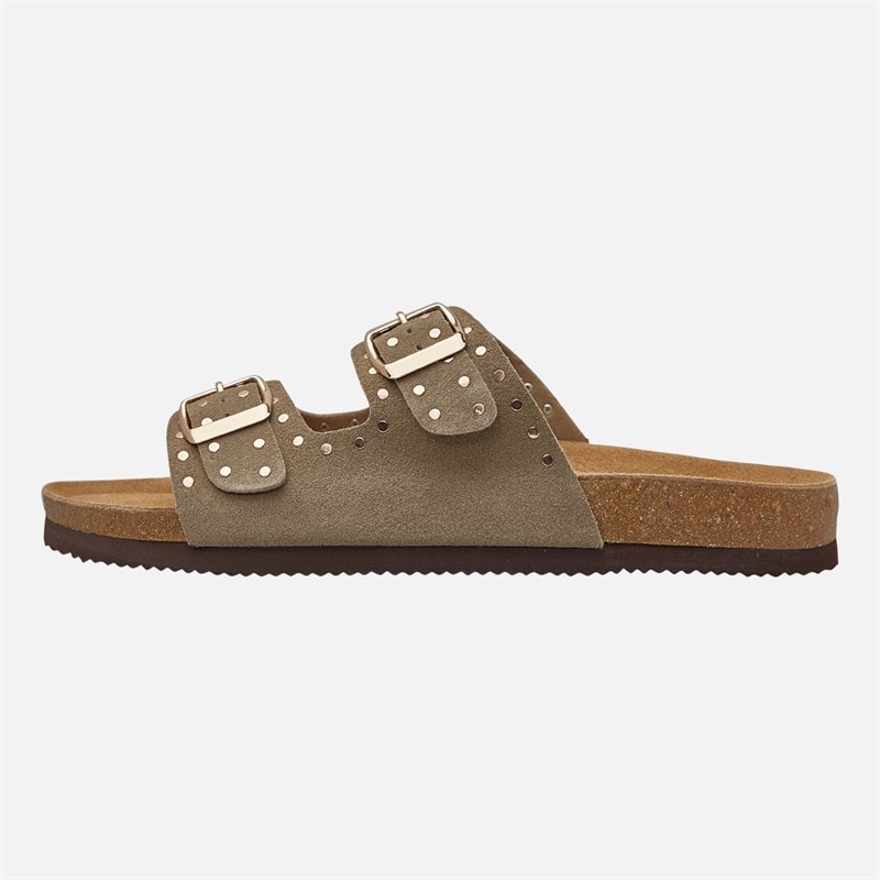 CPH Comfort Dame Bio Nitter Sandaler Taupe - Billede 2
