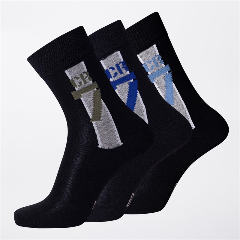 CR7 Børne tre par sokker Multicolour - Billede 1