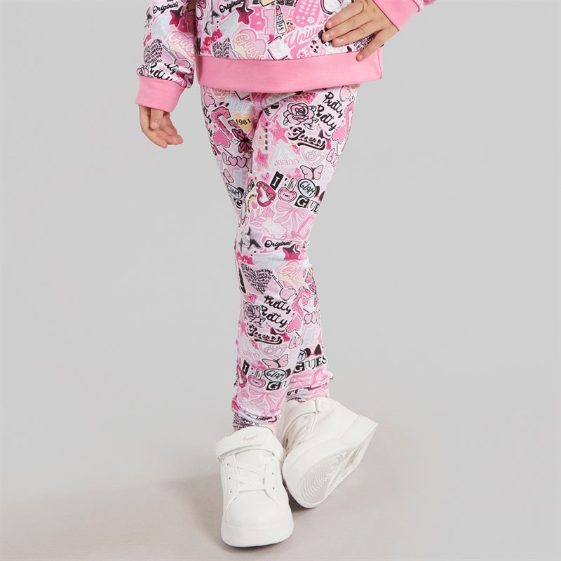 Guess Piger leggings Sticker Collage - Billede 1