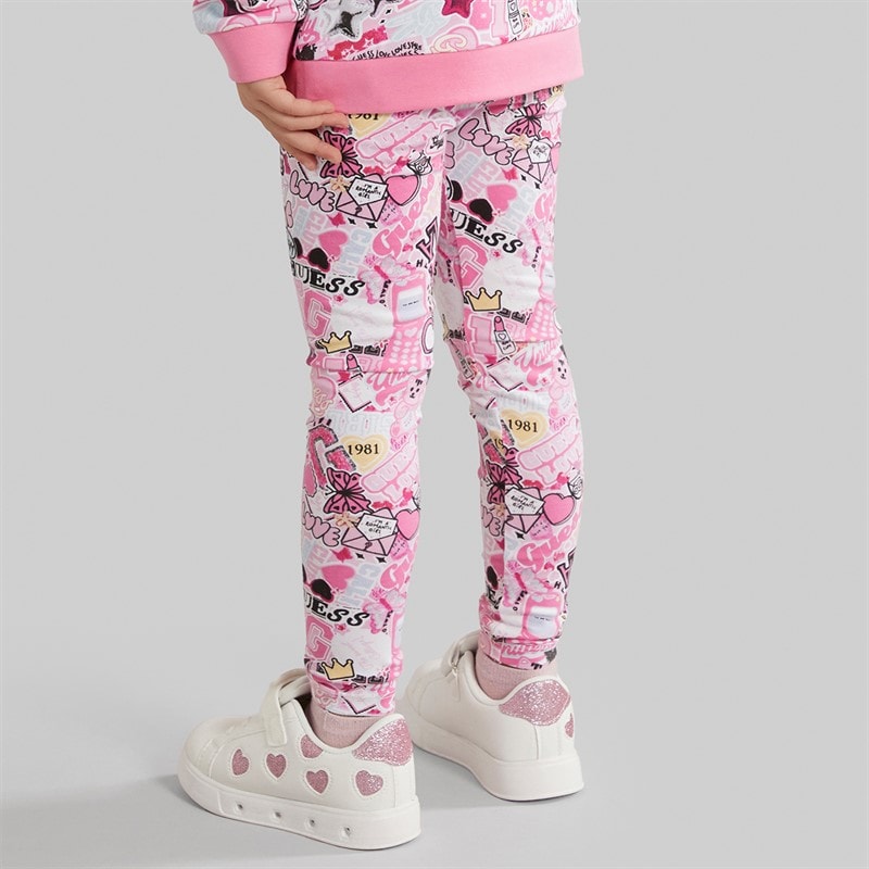 Guess Piger leggings Sticker Collage - Billede 2