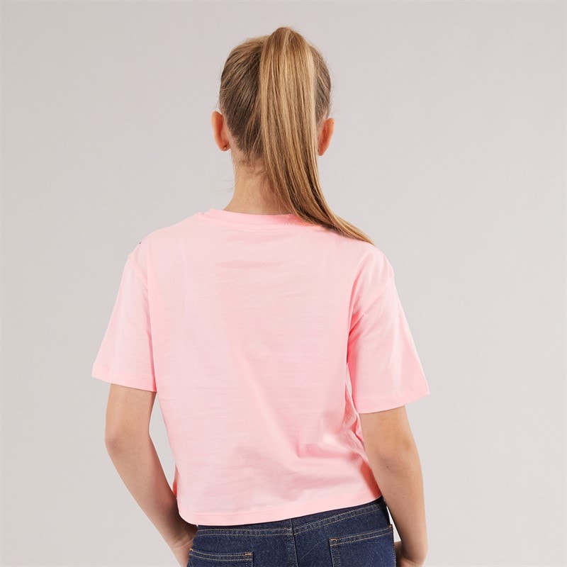 Guess Piger T-shirt Cotton Candy Pink - Billede 2